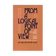 From a Logical Point of View by Quine, W. V., 9780674323513