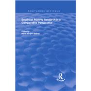Empirical Poverty Research in a Comparative Perspective by Andre, Hans Jurgen, 9781138313514