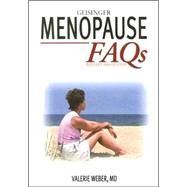 Menopause Faqs by Weber, Valerie, 9781550093520