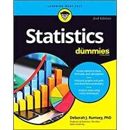 Statistics For Dummies by Rumsey, 9781119293521