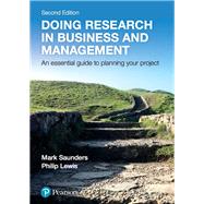 Doing Research in Business & Management by Saunders, Mark N. K., 9781292133522