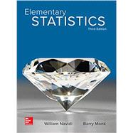 Loose Leaf Version for Elementary Statistics by Navidi, William; Monk, Barry, 9781260373523