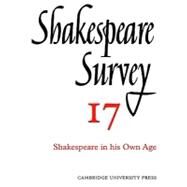 Shakespeare Survey by Edited by Allardyce Nicoll, 9780521523530