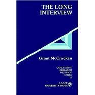 The Long Interview by Grant McCracken, 9780803933538