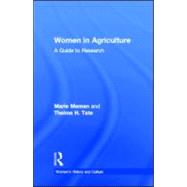 Women in Agriculture: A Guide to Research by Maman,Marie, 9780815313540