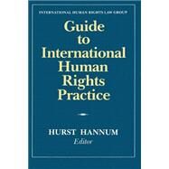 Guide to International Human Rights Practice by Hannum, Hurst, 9781349073542