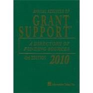 Annual Register of Grant Support 2010 by McDonough, Beverley, 9781573873543