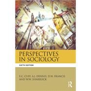 Perspectives in Sociology by Cuff; E.C, 9781138793545