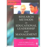Research Methods in Educational Leadership and Management by Ann R J Briggs, 9781412923545