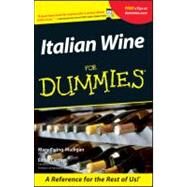 Italian Wine For Dummies by Ewing-Mulligan, Mary; McCarthy, Ed, 9780764553554