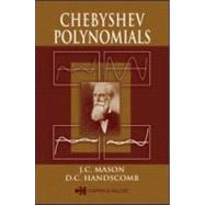 Chebyshev Polynomials by Mason; J.C., 9780849303555