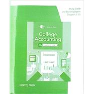 Study Guide with Working Papers for Heintz/Parry's College Accounting, Chapters 1- 15, 23rd by Heintz, James; Parry, Robert, 9781337913560