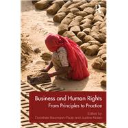 Business and Human Rights: From Principles to Practice by Baumann-Pauly; DorothTe, 9781138833562