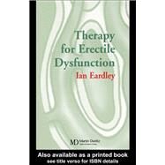 Therapy for Erectile Dysfunction: Pocketbook by Eardley,Ian, 9781841843568