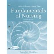 Procedure Checklists for Fundamentals of Nursing by Wilkinson, Judith M.; Treas, Leslie S., Ph.D., RN, 9780803623569