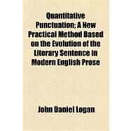 Quantitative Punctuation by Logan, John Daniel, 9781154463569