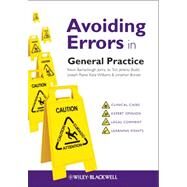 Avoiding Errors in General Practice by Barraclough, Kevin; du Toit, Jenny; Budd, Jeremy; Raine, Joseph E.; Williams, Kate; Bonser, Jonathan, 9780470673577