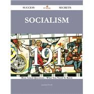 Socialism: 191 Most Asked Questions on Socialism - What You Need to Know by Powell, Jonathan, 9781488543579