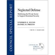 Neglected Defense : Mobilizing the Private Sector to Support Homeland Security by Flynn, Stephen E., 9780876093580