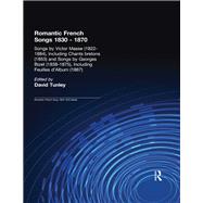 Songs by Victor Mass (1822-1884), Including Chants Bretons (1853), and Songs by Georges Bizet (1838-1875), Including Feuilles d'Album (1867) by Tunley,David;Tunley,David, 9780815313588