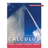 Calculus Multivariable by Blank, Brian E.; Krantz, Steven G., 9780470453599
