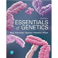 Essentials of Genetics Plus Mastering Genetics -- Access Card Package by Klug, William S.; Cummings, Michael R.; Spencer, Charlotte A.; Palladino, Michael A.; Killian, Darrell, 9780135173602