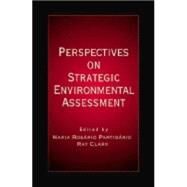 Perspectives on Strategic Environmental Assessment by Partidario; Maria Rosario, 9781566703604