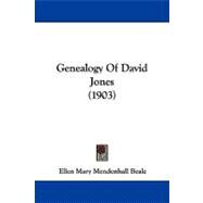Genealogy of David Jones by Beale, Ellen Mary Mendenhall, 9781104103606