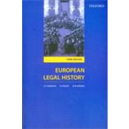 European Legal History Sources and Institutions by Robinson, O. F.; Fergus, T. D.; Gordon, W. M., 9780406913609