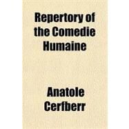 Repertory of the Comedie Humaine by Cerfberr, Anatole, 9781153683609