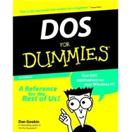 DOS For Dummies by Gookin, Dan, 9780764503610