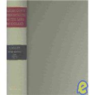 Blackstone's Commentaries on the Laws of England by Blackstone, William; Cooley, Thomas McIntyre, 9781584773610