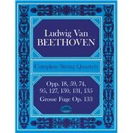 Complete String Quartets by Beethoven, Ludwig van, 9780486223612
