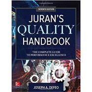 Juran's Quality Handbook: The Complete Guide to Performance Excellence, Seventh Edition by Defeo, Joseph, 9781259643613
