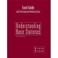 Excel Guide for Brase/Brases Understanding Basic Statistics, Brief, 3rd by Brase, Charles Henry; Brase, Corrinne Pellillo, 9780618333615