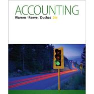 Accounting by Warren, Carl; Reeve, James; Duchac, Jonathan, 9781285743615