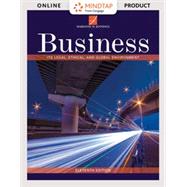 MindTap Business Law, 1 term (6 months) Printed Access Card for Jennings' Business: Its Legal, Ethical, and Global Environment, 11th by Jennings, Marianne, 9781337103619