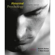Abnormal Psychology An Integrative Approach (with CourseMate Printed Access Card) by Barlow, David H.; Durand, V. Mark, 9781111343620