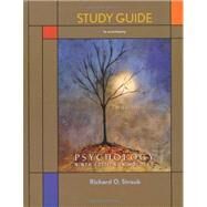 Study Guide for Psychology In Modules by Straub, Richard, 9781429233620