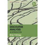 Discourse Analysis by Brian Paltridge, 9781350093621