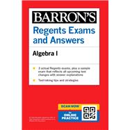 Regents Exams and Answers: Algebra I, Fifth Edition, (Barron's New York Regents) by Rubinstein, Gary M., 9798349703621