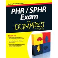 Phr / Sphr Exam for Dummies by Reed, Sandra M., 9781118603628