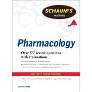 Schaum's Outline of Pharmacology by Keogh, Jim, 9780071623629
