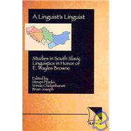 A Linguist's Linguist by Franks, Steven; Chidambaram, Vrinda; Joseph, Brian, 9780893573645