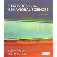 Achieve for Statistics for the Behavioral Sciences (1-Term Online) by Nolan, Susan, 9781319493646