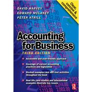 Accounting for Business by Harvey,David, 9781138143647