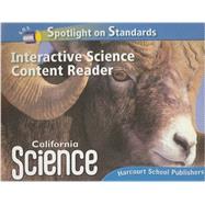 Harcourt School Publishers ScienceCalifornia; Interactive Science Cnt Reader Reader Student Edition Science 08 Grade 5 by HSP, 9780153653650