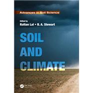 Soil and Climate by Lal; Rattan, 9781498783651