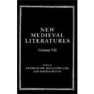 New Medieval Literatures Volume VII by Scase, Wendy; Copeland, Rita; Lawton, David, 9780199273652