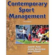 Contemporary Sport Management by Parks, Janet B., 9780736063654